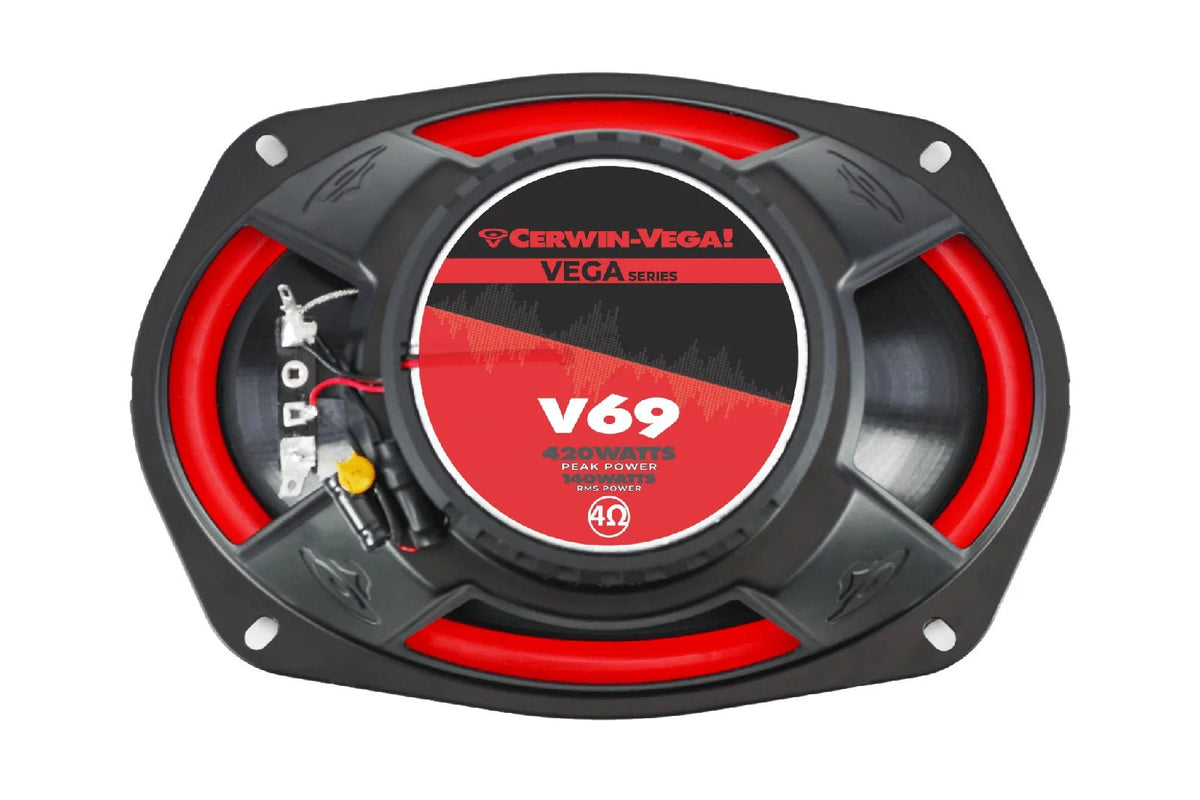 6"× 9" VEGA 2-Way Copaxial Full Range Speakers - V69 - Cerwin Vega