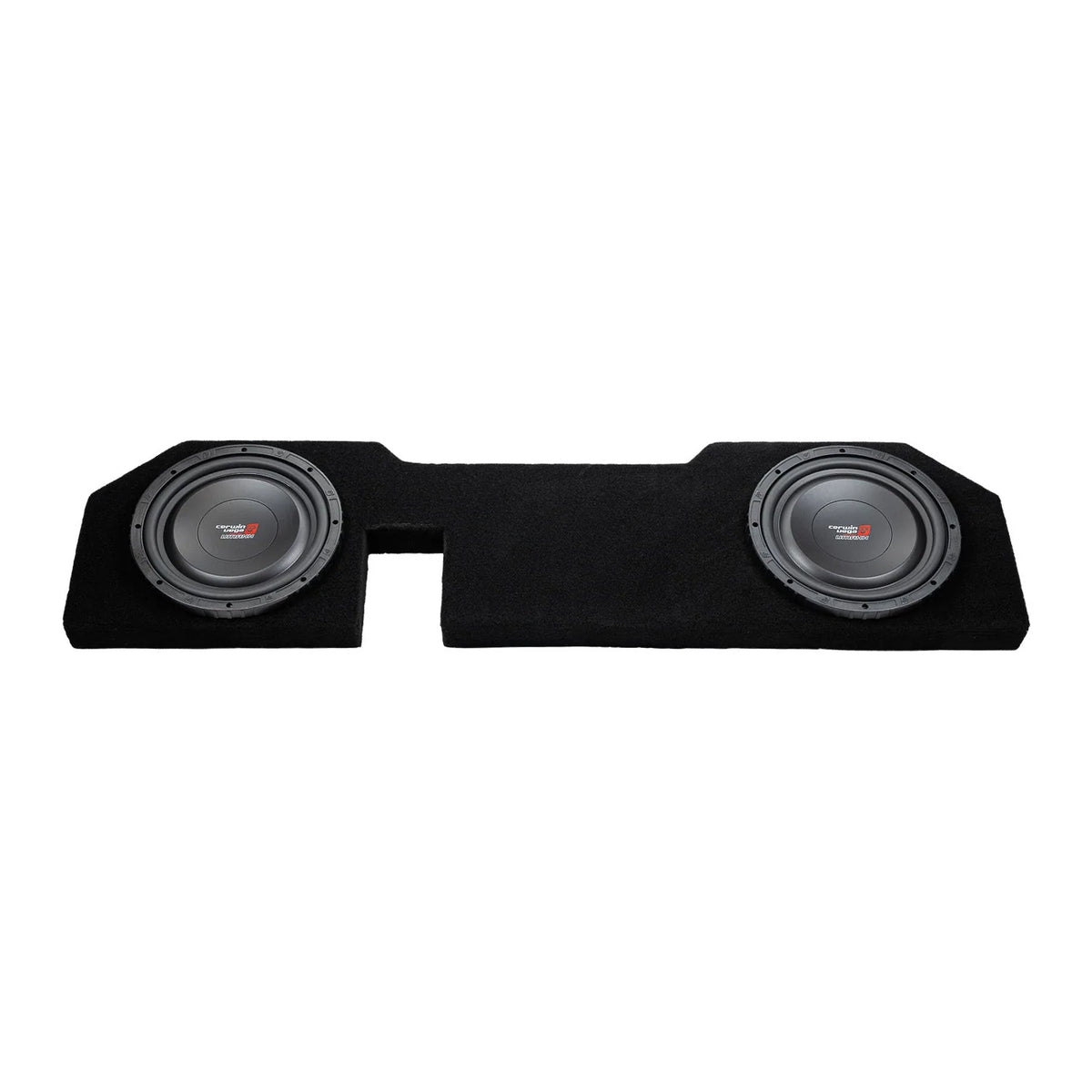 Dual 10" Shallow Subwoofer Enclosure for 2003-Up Dodge Ram with VMAXS102 - VMAXS102MDG210NW - Cerwin Vega
