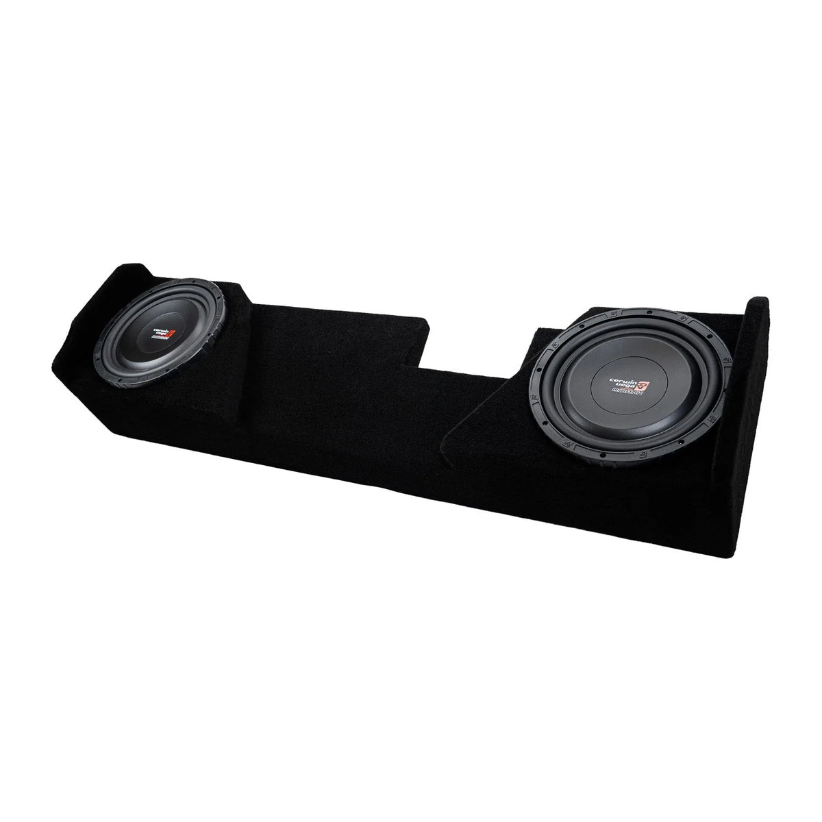 Dual 10" Subwoofer Enclosure for 2014-Up CHEVY+GMC 3500 with VMAXS102 - VMAXS102MDV210NS - Cerwin Vega