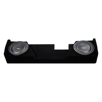 Dual 10" Subwoofer Enclosure for 2014-Up CHEVY+GMC 3500 with VMAXS102 - VMAXS102MDV210NS - Cerwin Vega