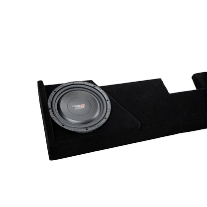 Dual 10" Subwoofer Enclosure for 2014-Up CHEVY+GMC 3500 with VMAXS102 - VMAXS102MDV210NS - Cerwin Vega