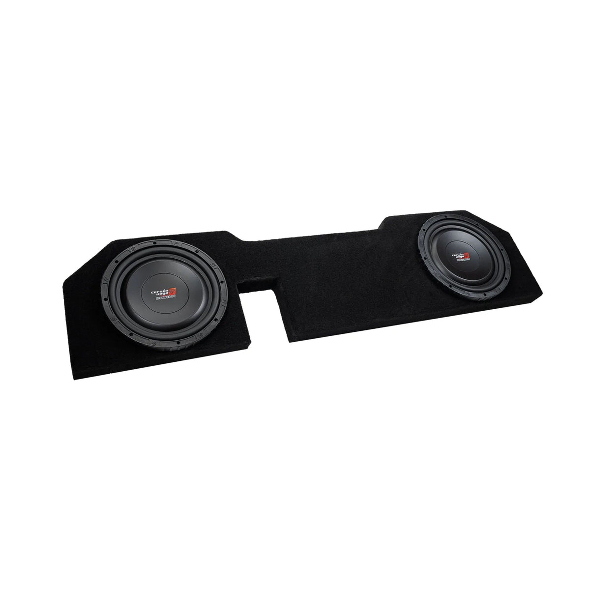 Dual 10" Shallow Subwoofer Enclosure for 2003-Up Dodge Ram with VMAXS104 - VMAXS104MDG210NW - Cerwin Vega