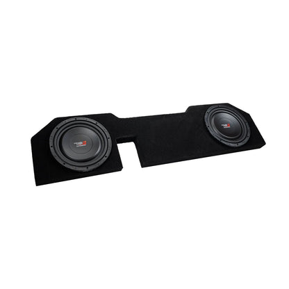 Dual 10" Shallow Subwoofer Enclosure for 2003-Up Dodge Ram with VMAXS104 - VMAXS104MDG210NW - Cerwin Vega