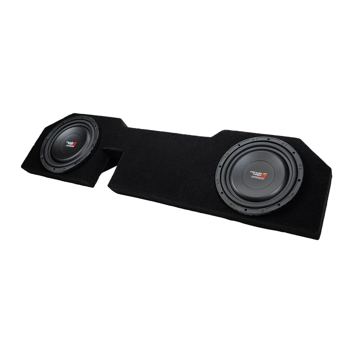 Dual 10" Shallow Subwoofer Enclosure for 2003-Up Dodge Ram with VMAXS104 - VMAXS104MDG210NW - Cerwin Vega