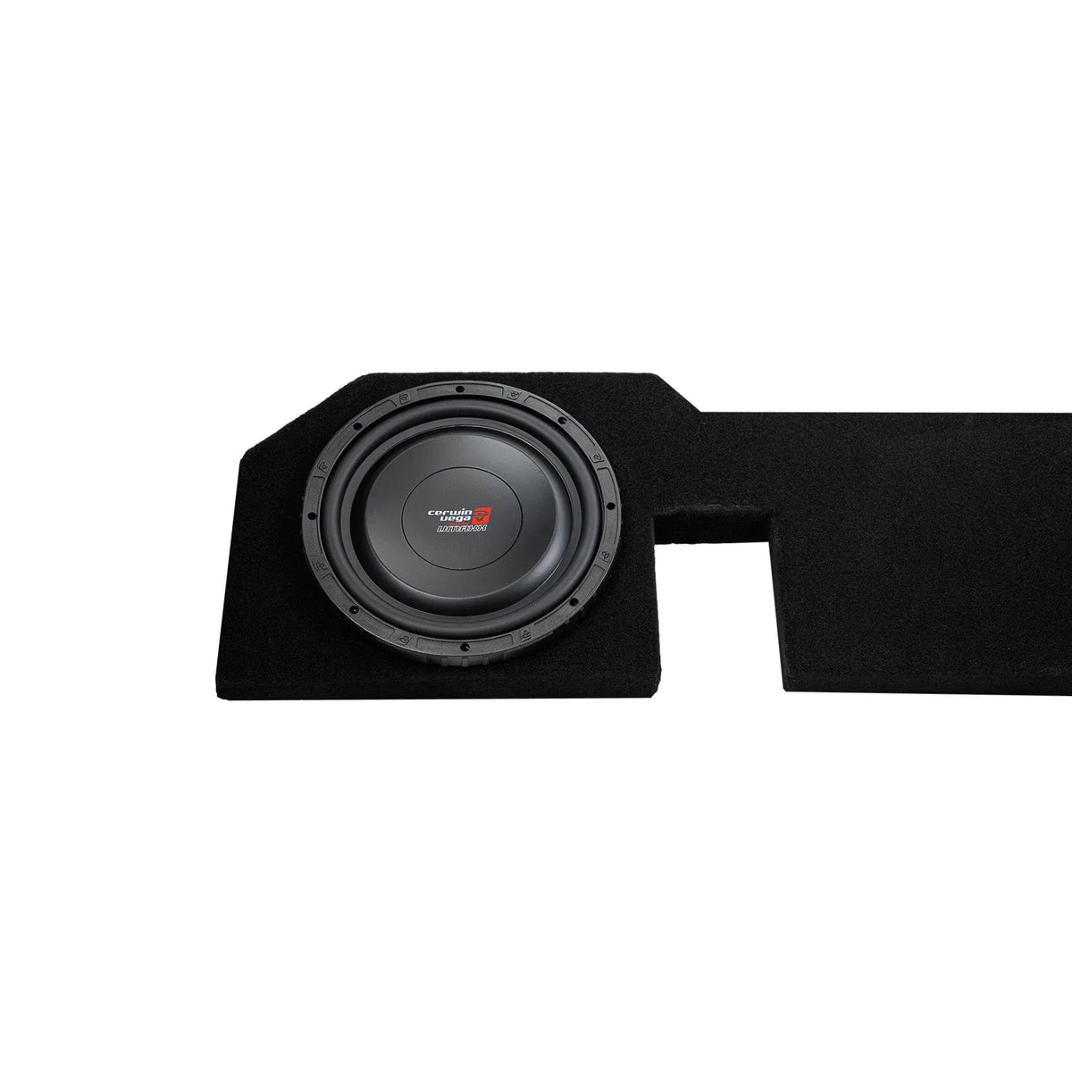 Dual 10" Shallow Subwoofer Enclosure for 2003-Up Dodge Ram with VMAXS104 - VMAXS104MDG210NW - Cerwin Vega