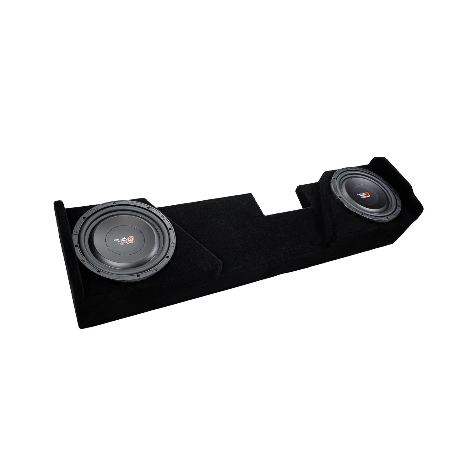 Dual 10" Subwoofer Enclosure for 2014-Up CHEVY+GMC 3500 with VMAXS104 - VMAXS104MDV210NS - Cerwin Vega