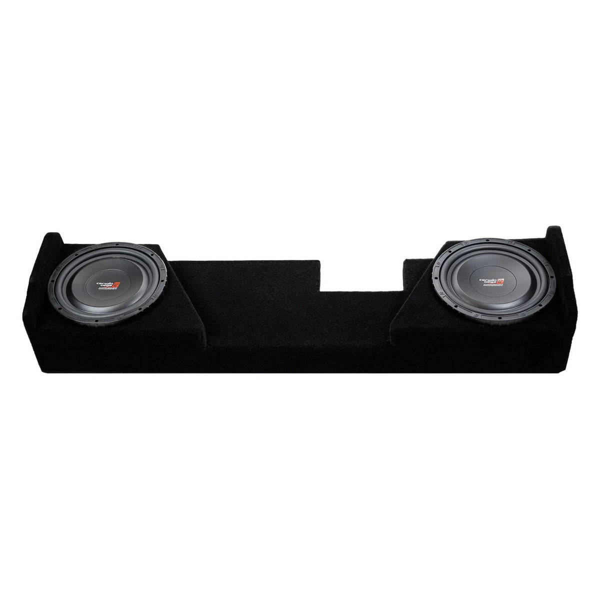 Dual 10" Subwoofer Enclosure for 2014-Up CHEVY+GMC 3500 with VMAXS104 - VMAXS104MDV210NS - Cerwin Vega
