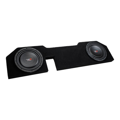Dual 12" Shallow Subwoofer Enclosure for 2003-Up Dodge Ram with VMAXS122 - VMAXS122MDG212NW - Cerwin Vega