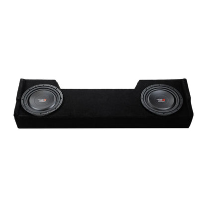 Double 12" Shallow Subwoofer Enclosure for 2019-Up RAM Crew Cab with VMAXS122 - VMAXS122MDG212RB - Cerwin Vega