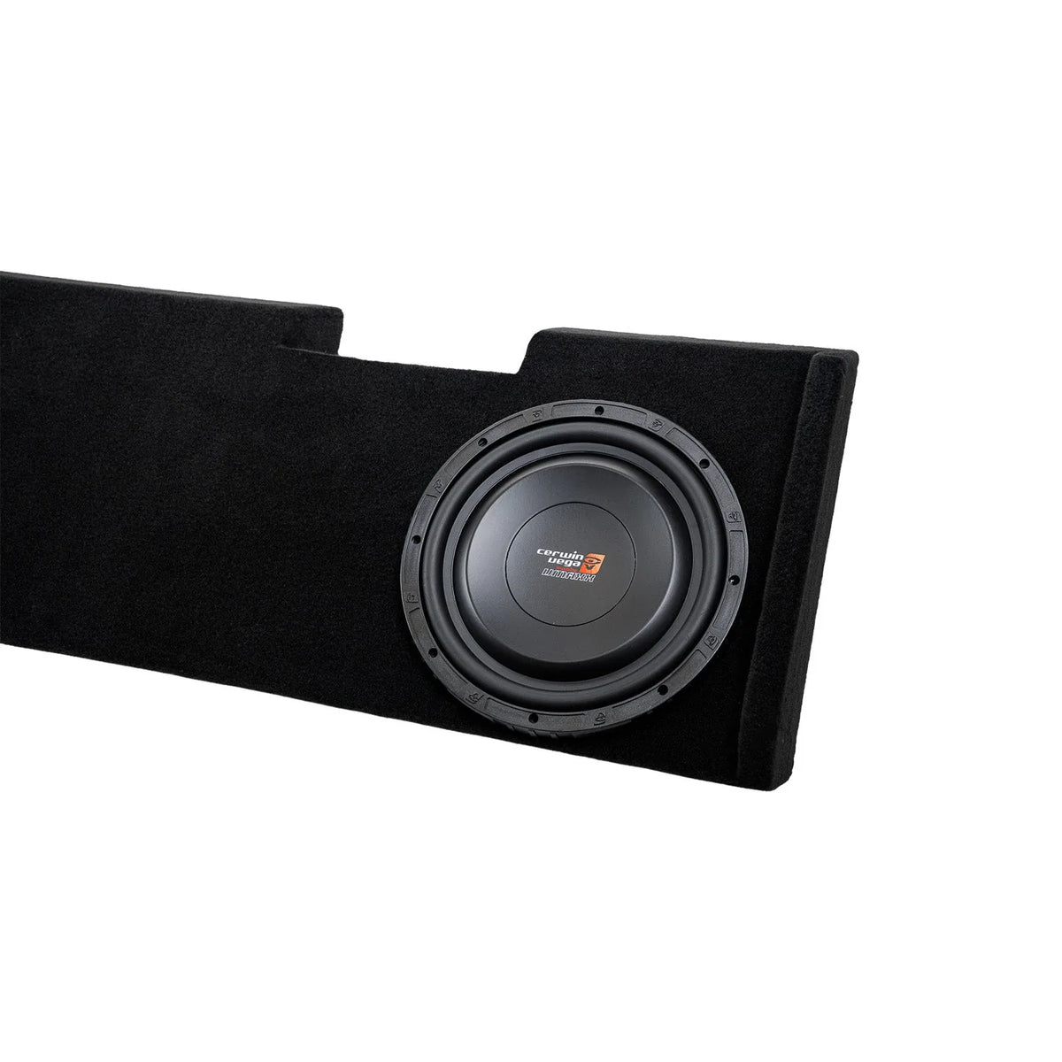 Dual 12" Sealed Subwoofer Enclosure for 2019-Up Chevy Silverado / GMC Sierra Extended / Crew Cab with VMAXS122 - VMAXS122MDV212RB - Cerwin Vega