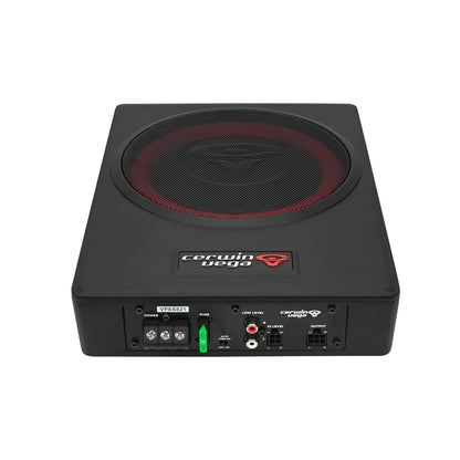 8" Powered Slim Subwoofer Enclosure with 2CH Output for Additional Speakers - VPAS821 - Cerwin Vega