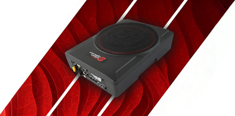 CERWIN-VEGA 10” Active Slim Subwoofer Enclosure 200W RMS