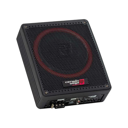 10" Vega Series Active Slim Subwoofer Enclosure W/Passive Radiator - VRAD10 - Cerwin Vega