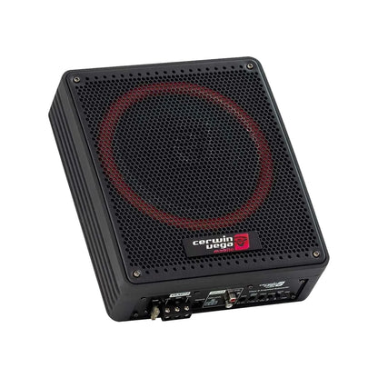 10" Vega Series Active Slim Subwoofer Enclosure W/Passive Radiator - VRAD10 - Cerwin Vega