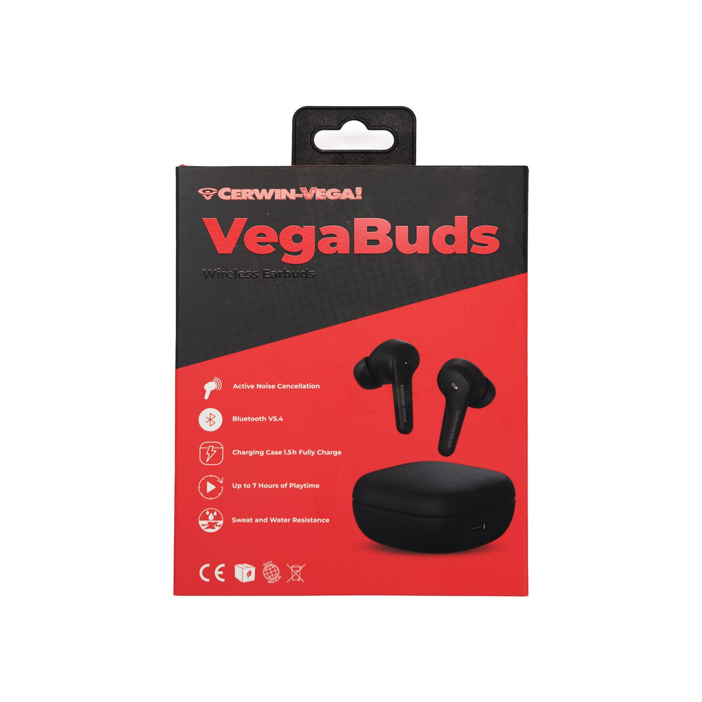 VegaBuds Wireless Earbuds – Premium Sound Quality, Ergonomic Design, Extended Battery Life, and Active Noise Cancellation