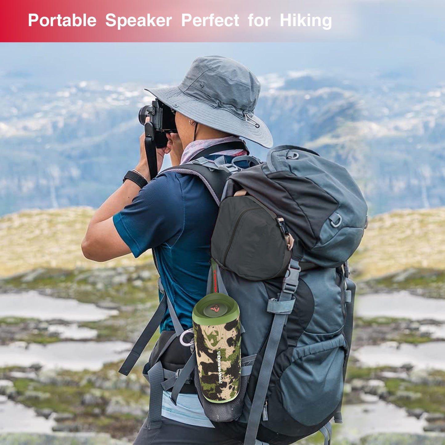 VEGAMINI - Compact Portable Bluetooth Speaker