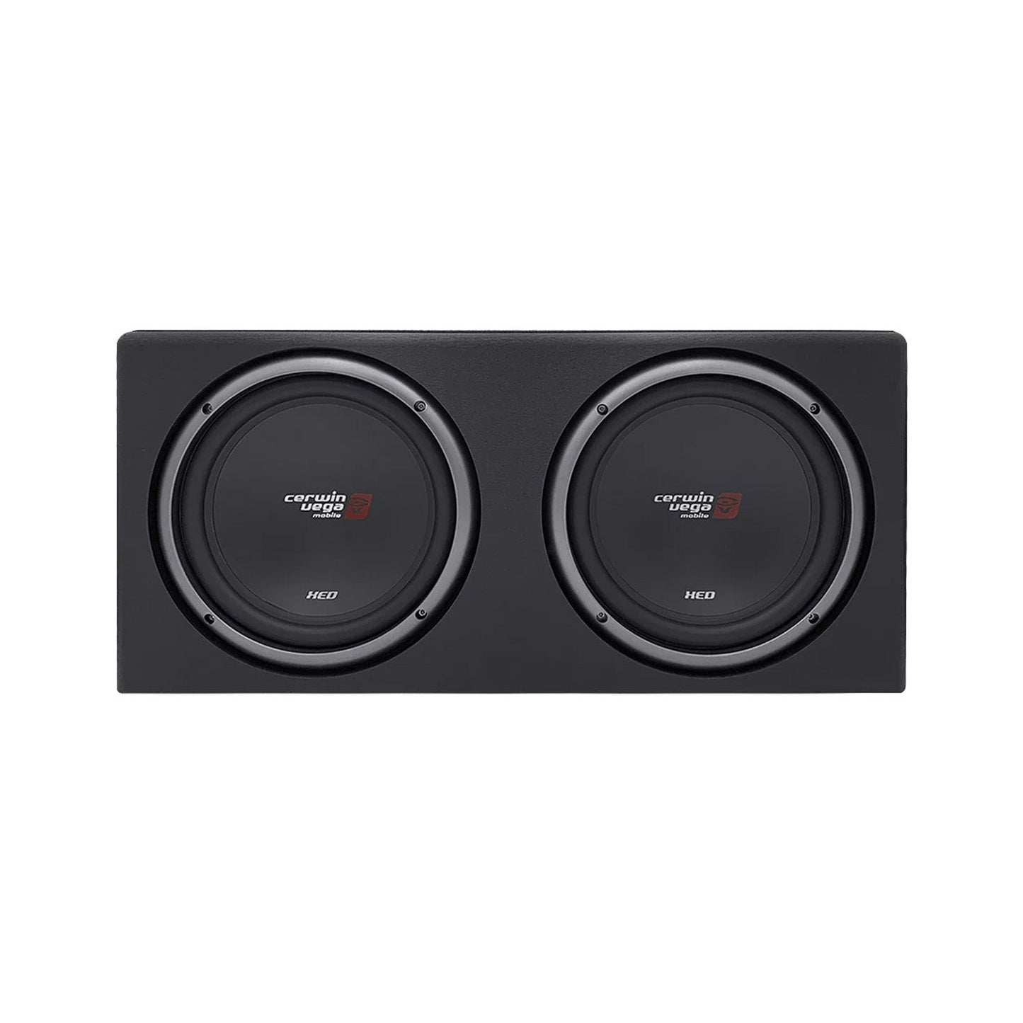 10" XED Series Dual Vented Subwoofer Enclosure (2Ω) - XE10DV - Cerwin Vega