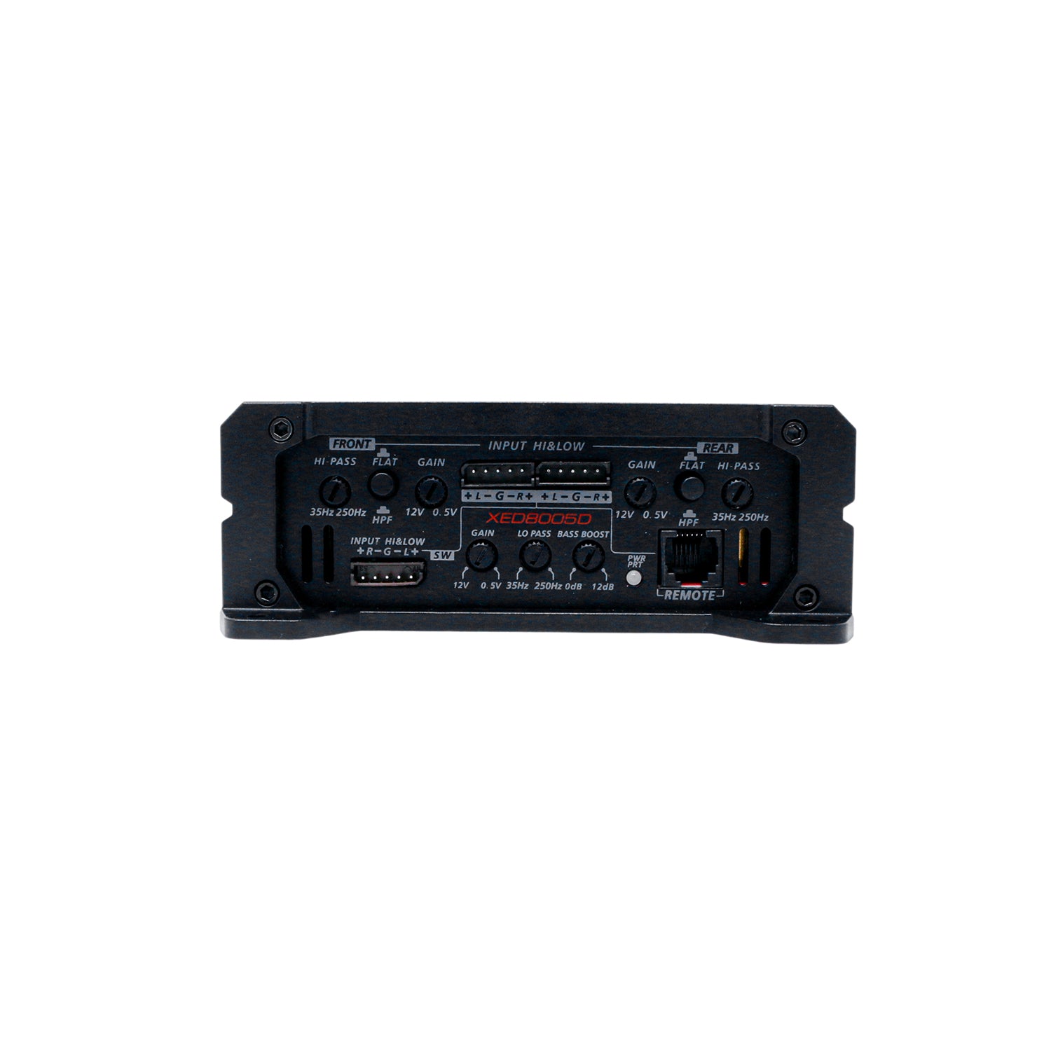 XED Series 5-Channel Class-D Amplifier 1000W Max - XED8005D