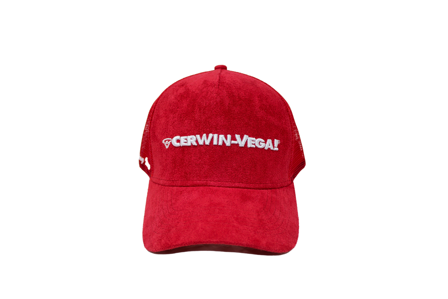 Cerwin-Vega Suede Trucker Hat (Factory Issue) - CVMFI