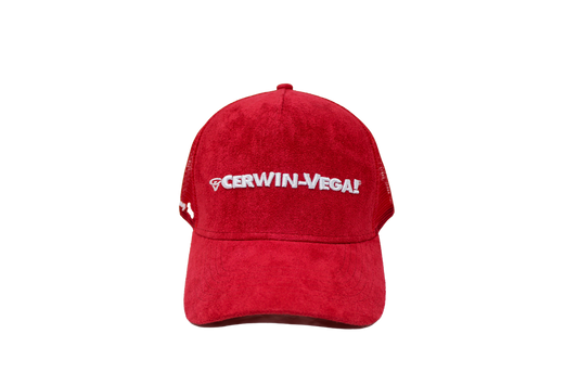 Cerwin-Vega Suede Trucker Hat (Factory Issue) - CVMFI