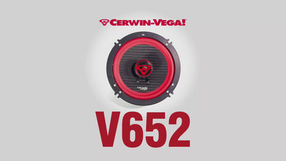 Vega 2025 Edition - 6.5" 2-Way Coaxial Full Range Speakers (2Ω) - V652
