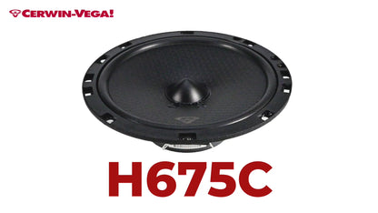 H675C - HED 2025 Edition 6.75” 2-Way Component Full Range Speaker Set