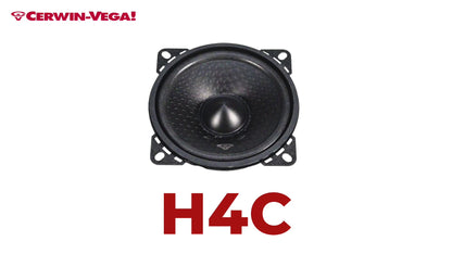 H4C - HED 2025 Edition 4” 2-Way Component Full Range Speaker Set