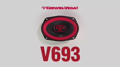 Vega 2025 Edition - 6"x9" 3-WAY FULL RANGE SPEAKERS - V693