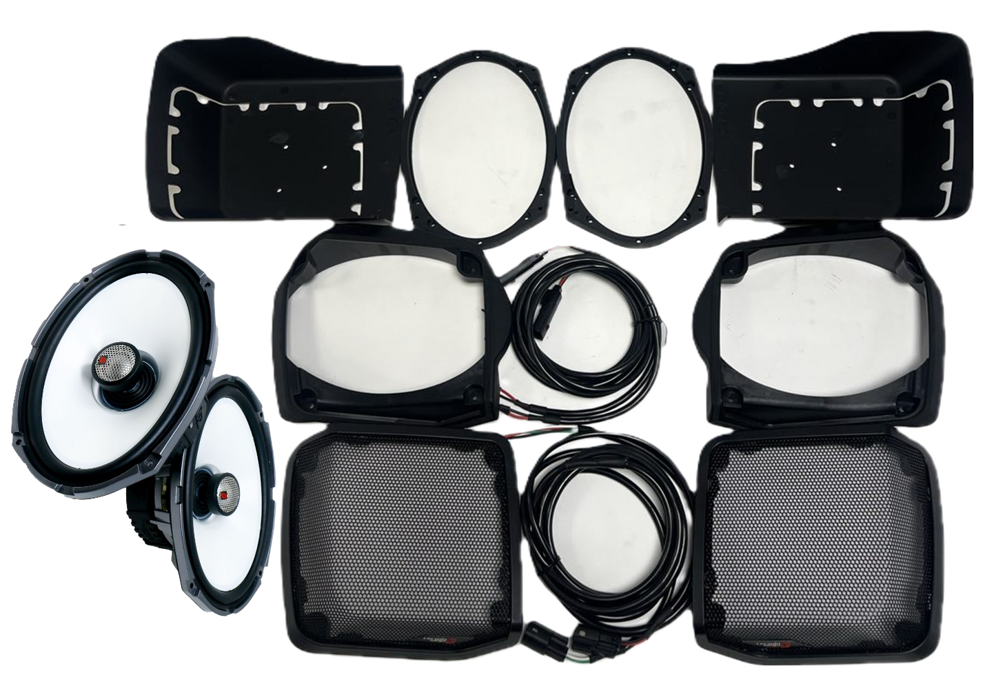 1998-2013 Harley Davidson Cut-in Lid Kit with SM69F4 (4Ω)