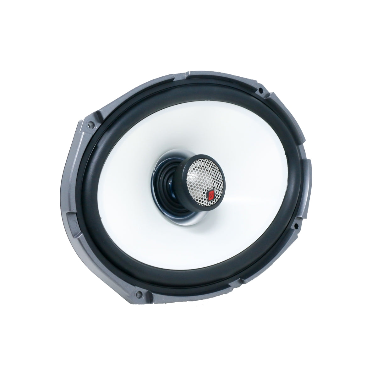 SM69F4 - 2-Way 6" X 9" 4 Ohm Speaker W/ Flush Mount 1" Titanium Dome Tweeter Speaker 450W MAX