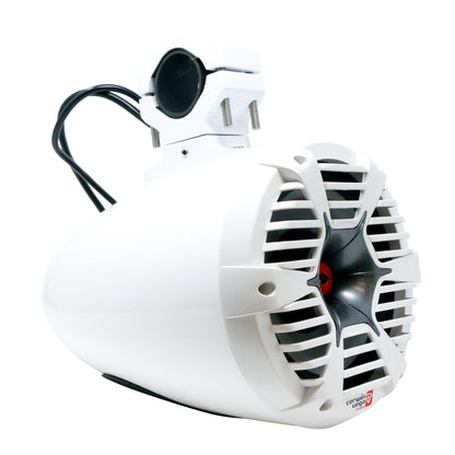 6.5" STROKER PRO RPM Single 400W White Marine Tower Kit