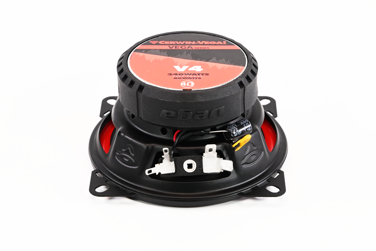 Vega 2025 Edition - 4" 2-Way Coaxial Speakers (4Ω) - V4