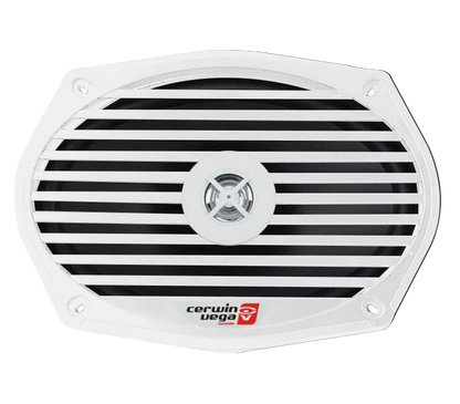 XED 6x9" 2-way XED Series Marine Grade Coaxial Speakers - (White)