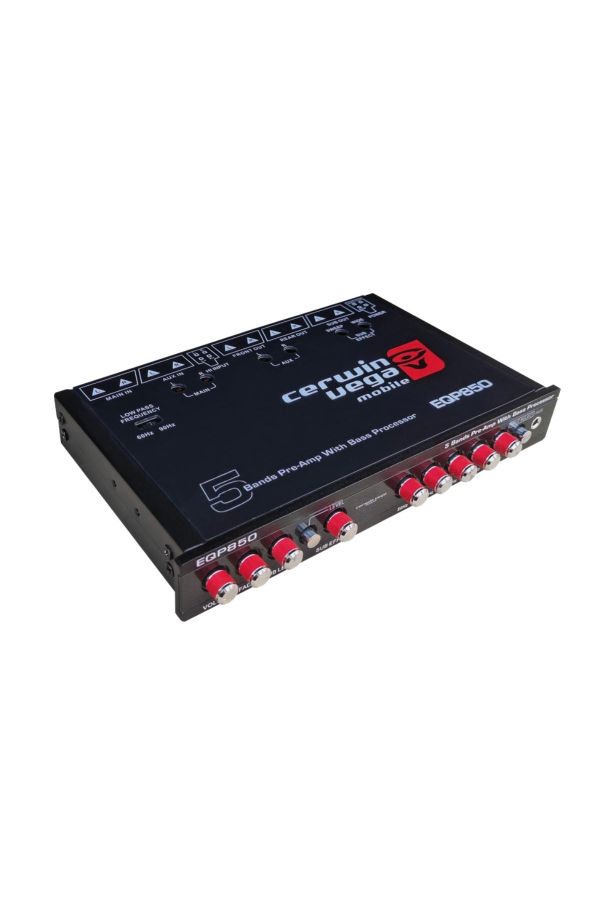 Cerwin Vega 5-Bands Pre-Amp with Bass Processors