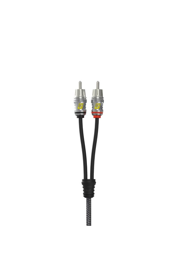 Cerwin-Vega Dual Twisted 6 channel RCA Cable 17ft