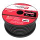16 gauge power wire frost Black with Red edge on square side speaker wire