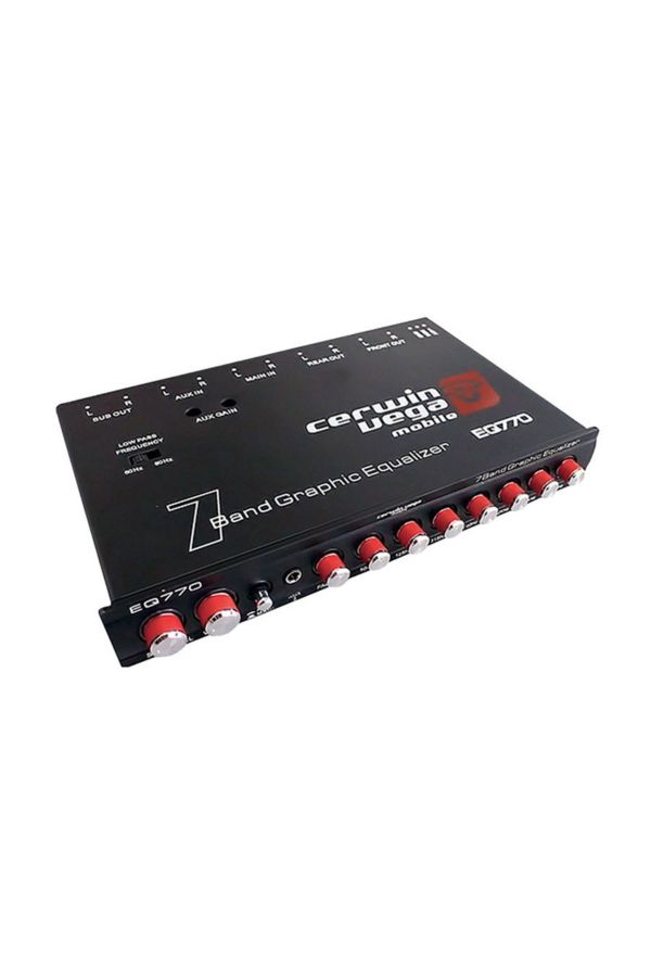 7 Band Graphic Equalizer with Auxiliary Input