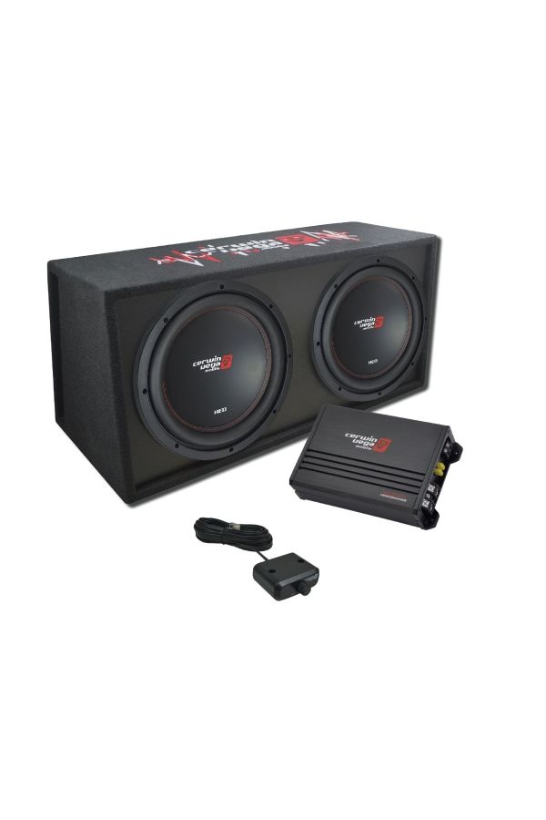 XED Series 12 Inch Subwoofers Vented Enclosure with Amplifier